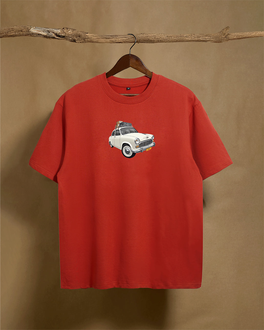 Ambassador Brick Red Unisex Oversized 240GSM T-shirt