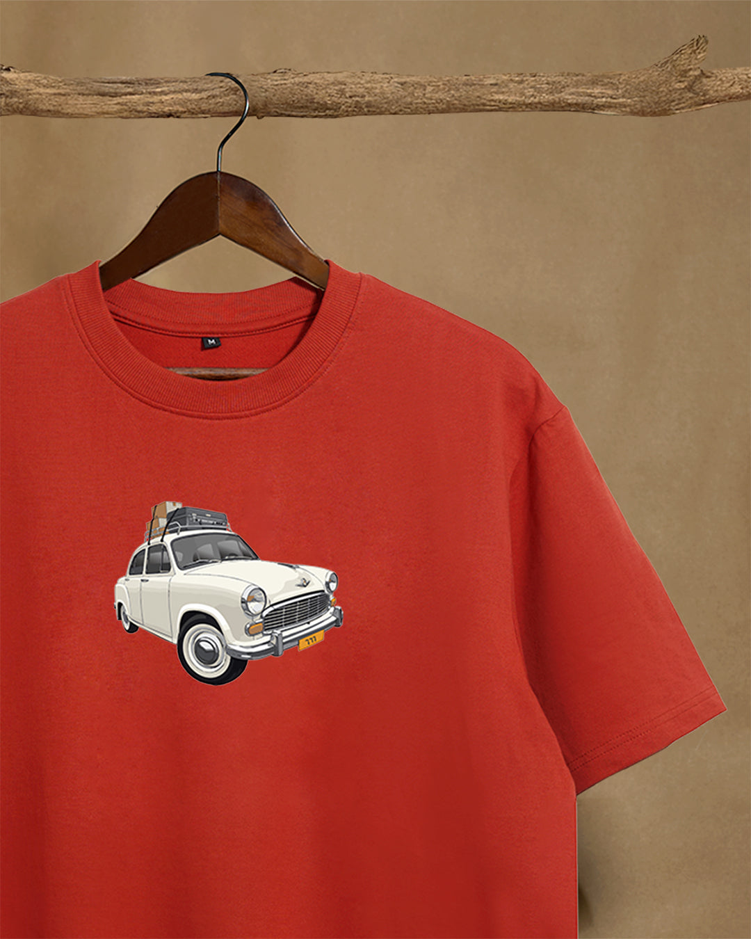 Ambassador Brick Red Unisex Oversized 240GSM T-shirt