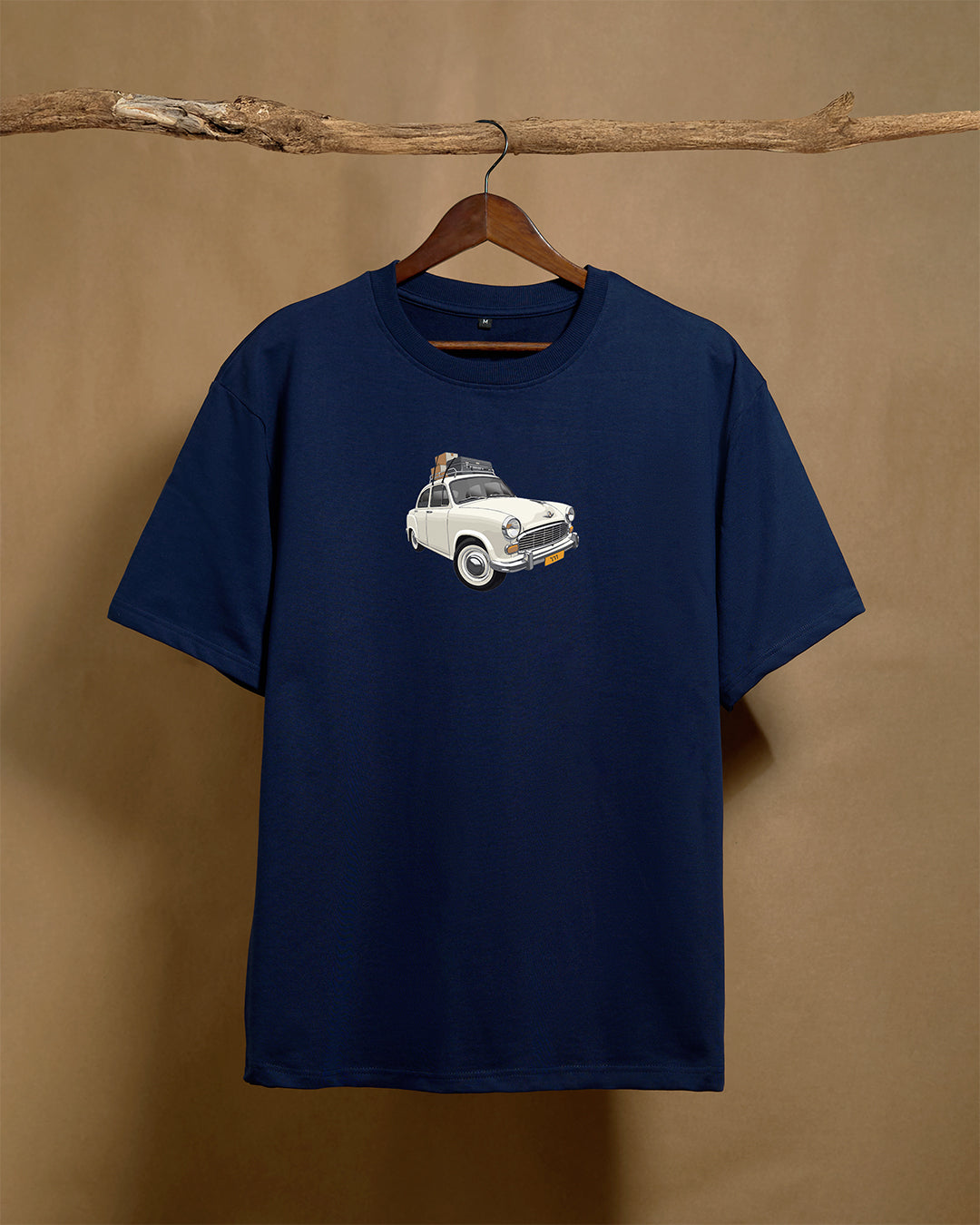 Ambassador Navy Blue Unisex Oversized 240GSM T-shirt