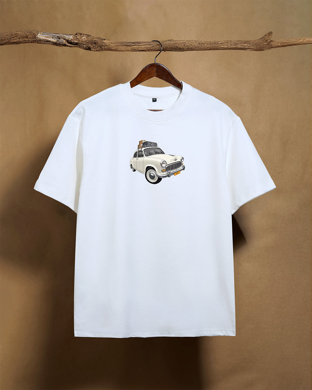 Ambassador White Unisex Oversized 240GSM T-shirt