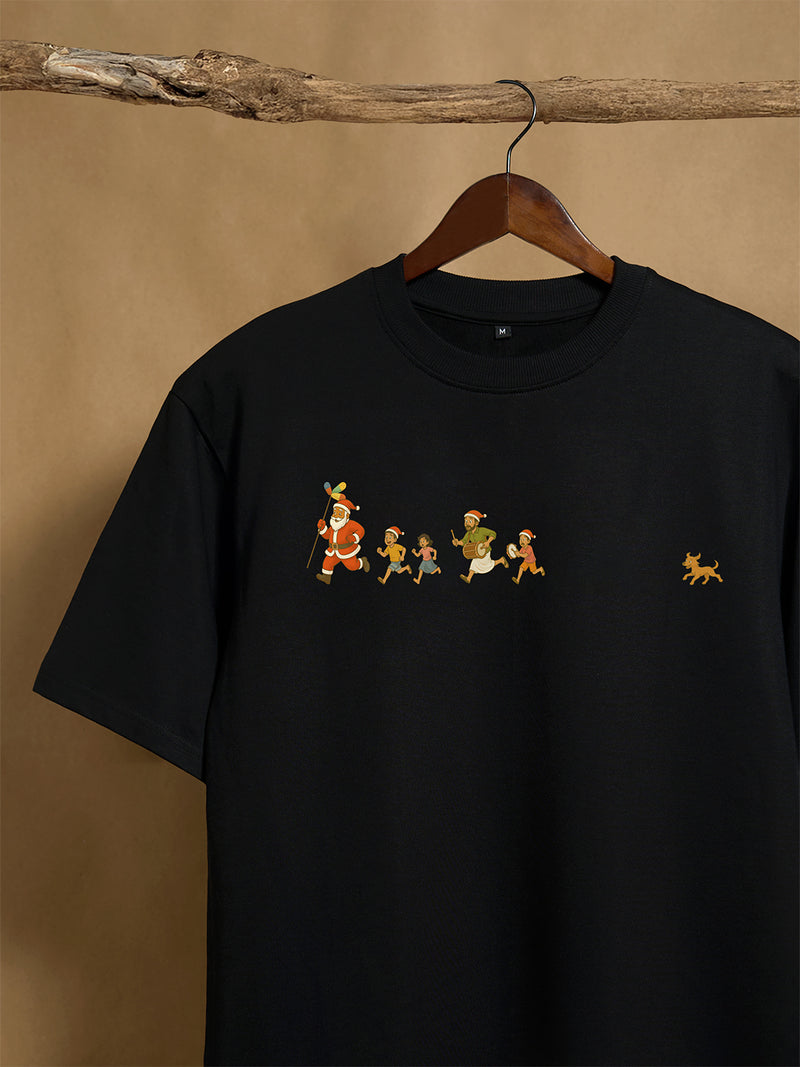 A Carol Black 240GSM Oversized T-Shirt