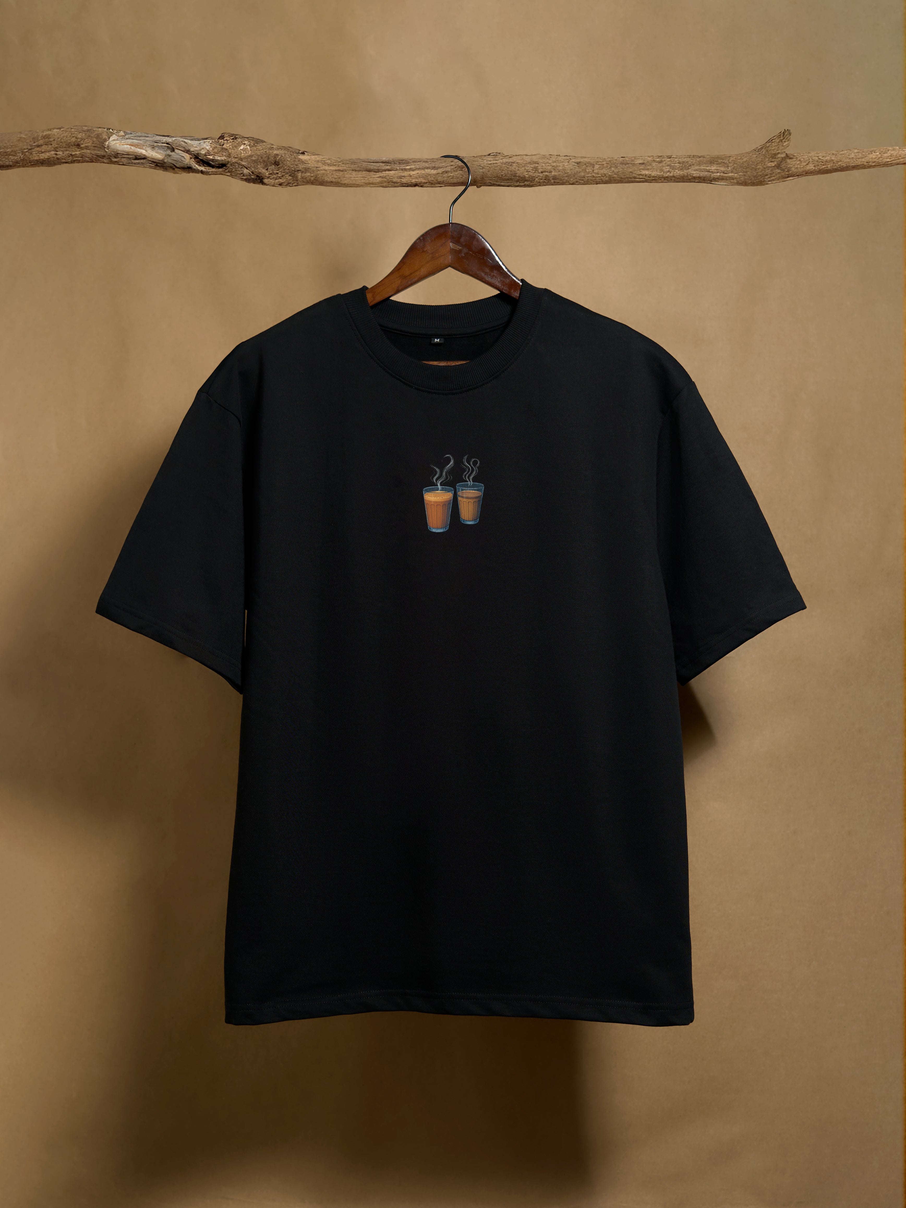 Chaya Black Oversized T-shirt