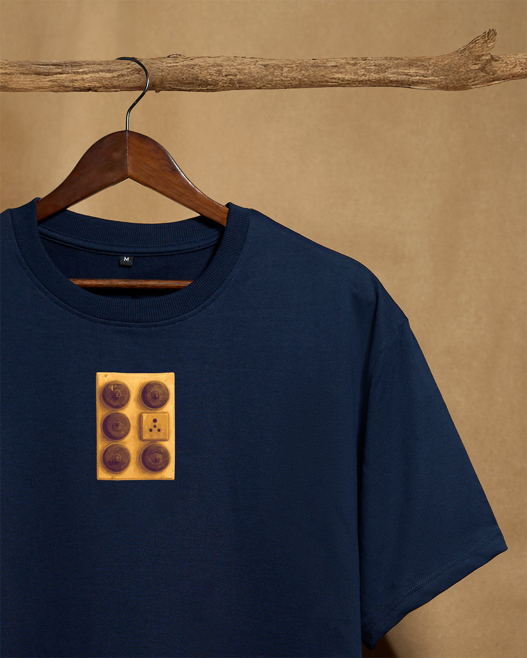 Eeyal Blue Oversized T-shirt 240GSM