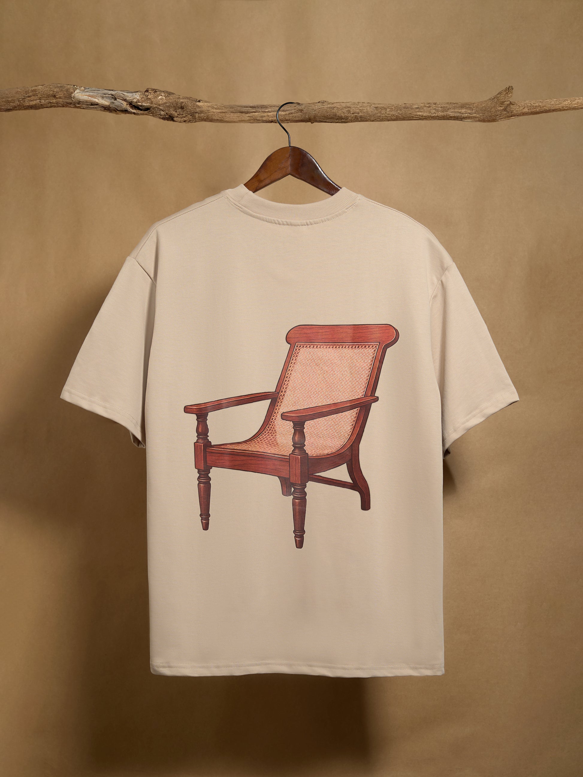 Kasera Beige Oversized T-shirt