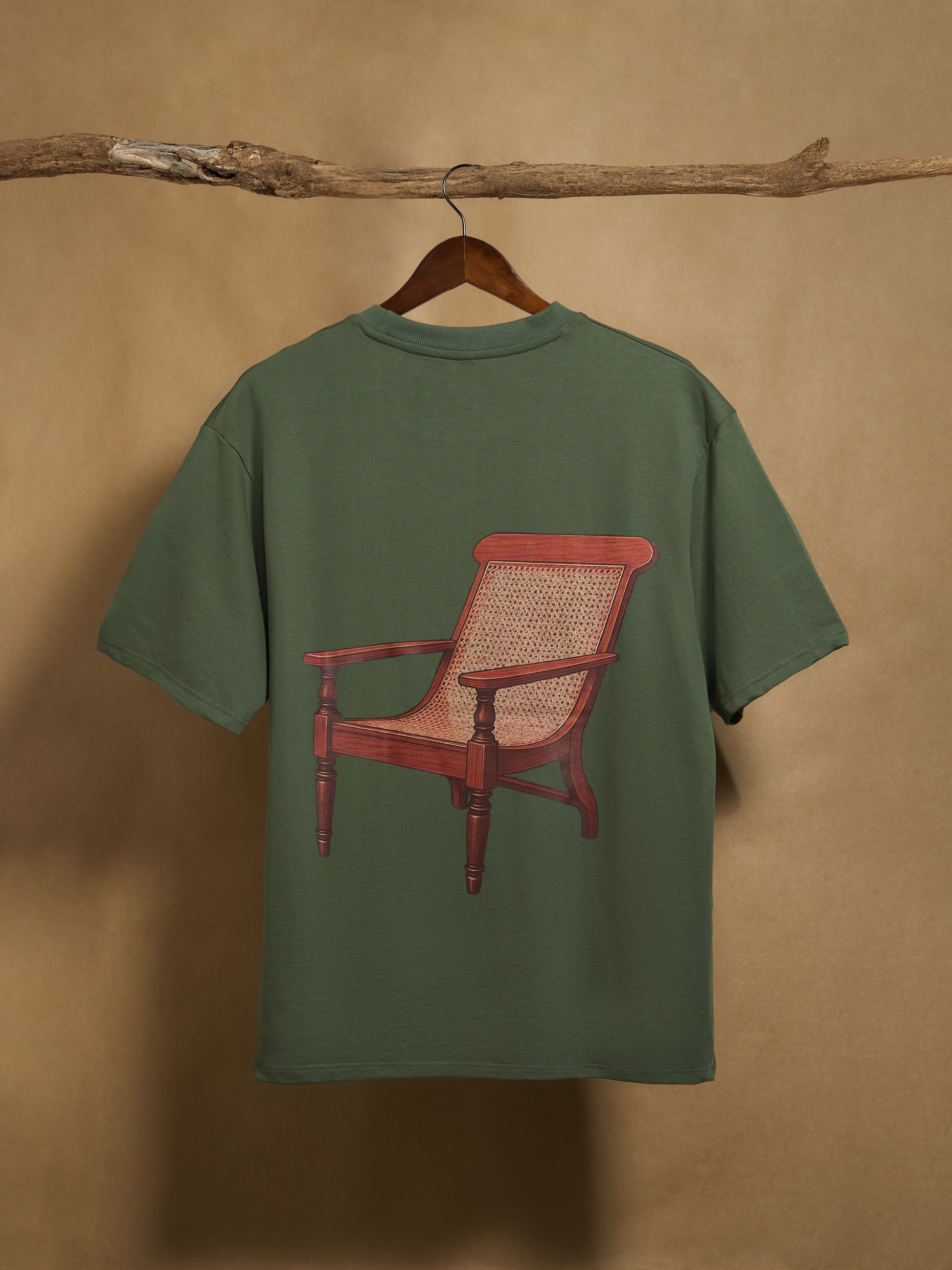 Kasera Forest Green Oversized T-shirt