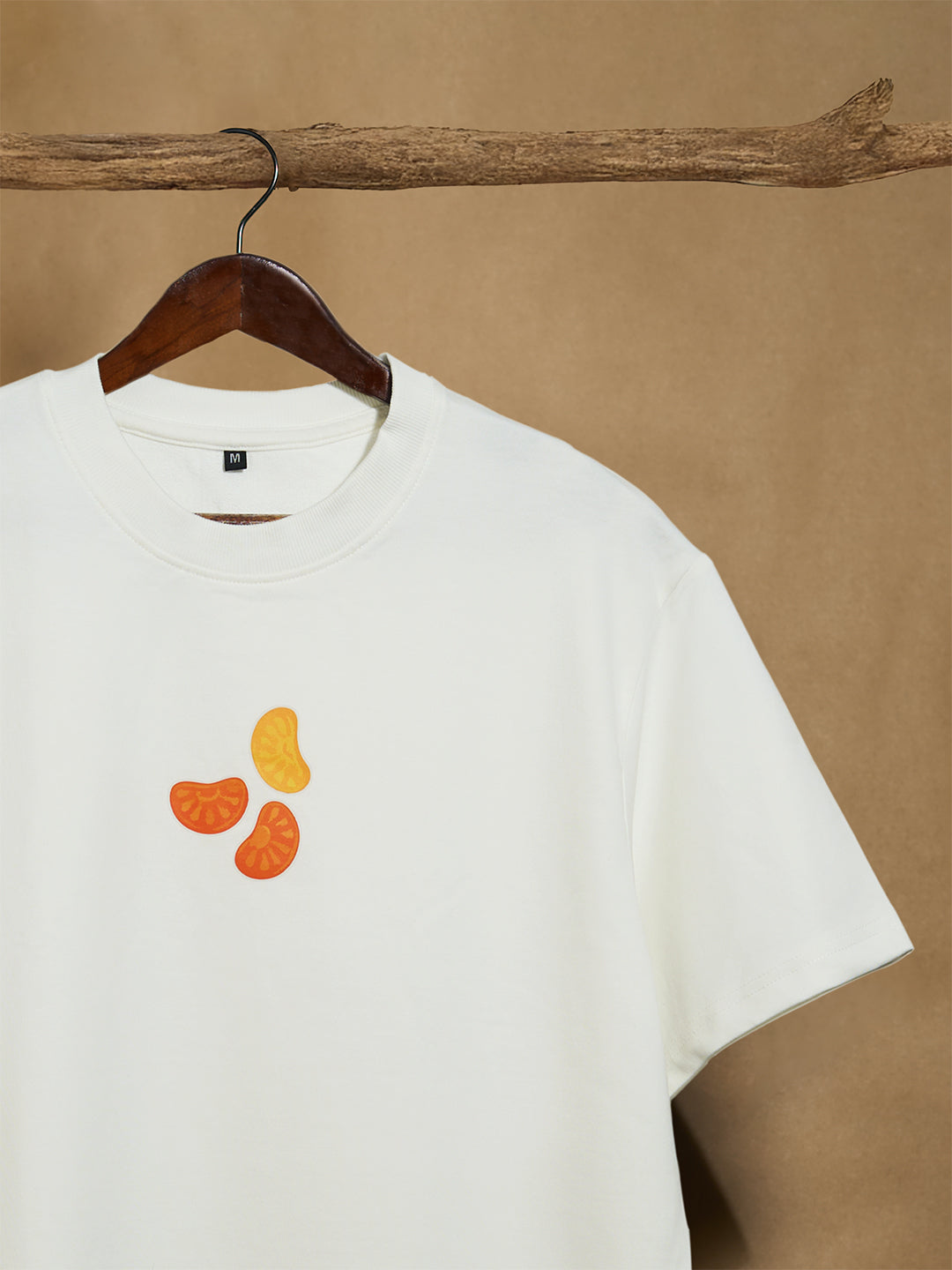 Naranga Mittayi White 240GSM Oversized T-shirt - Peyth