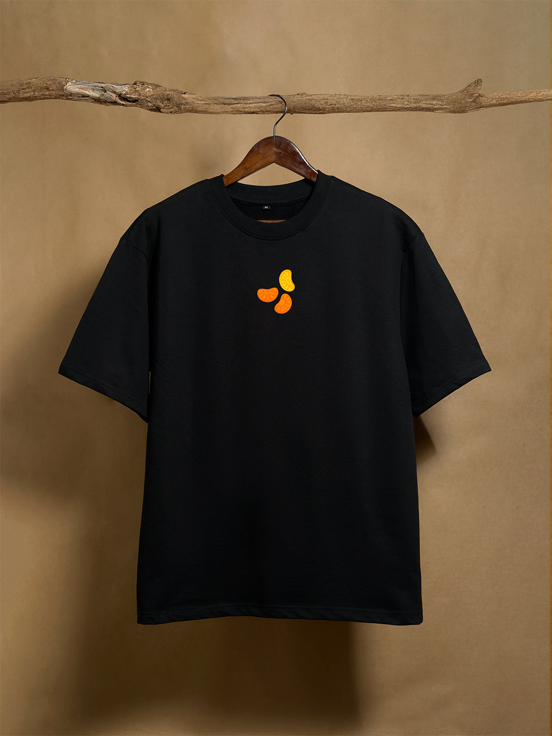 Naranga Mittayi Black 240GSM Oversized T-shirt