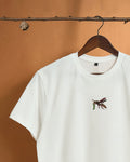 Wasp / കടന്നൽ White Regular fit T-shirt - Peyth